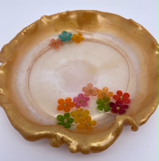 Gold Trinket dish